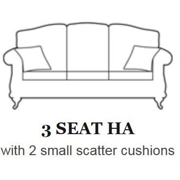 Wentworth 3 Seater Low Arm Sofa
