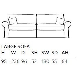 Collins & Hayes Lavinia Large Sofa