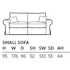 Collins & Hayes Lavinia Small Sofa
