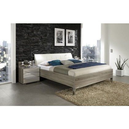 Loft V.I.P Futon Bed with Faux Leather Headboard Loft V.I.P Futon Bed with Faux Leather Headboard