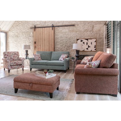 Polly Legged Ottoman Stool