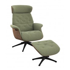 Volden Relax Chair with Separate Footrest