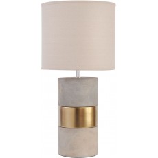 Gold and Concrete Lamp (SRP £150 NOW £99)