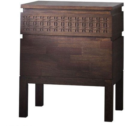 Boho Retreat 2 Drawer Bedside Chest