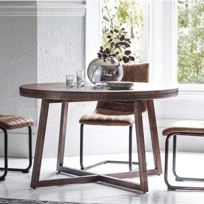 Boho Retreat Round Dining Table
