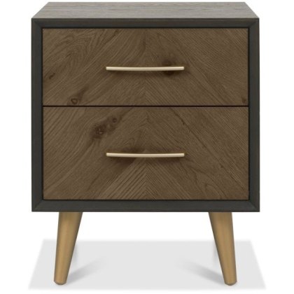 Lisbon 2 Drawer Bedside Table Lisbon 2 Drawer Bedside Table