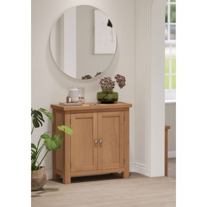 Dallow Oak 2 Door Cabinet
