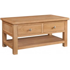 Dallow Coffee Table with 2 Drawers