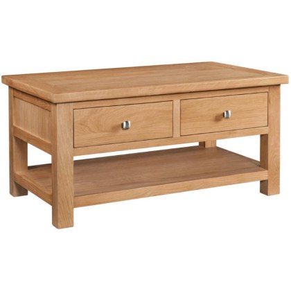 Dallow Oak Coffee Table with 2 Drawers Dallow Oak Coffee Table with 2 Drawers