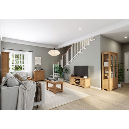Dallow Coffee Table with 2 Drawers