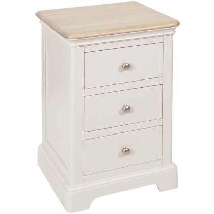 Lingwood Painted 3 Drawer Bedside Lingwood Painted 3 Drawer Bedside
