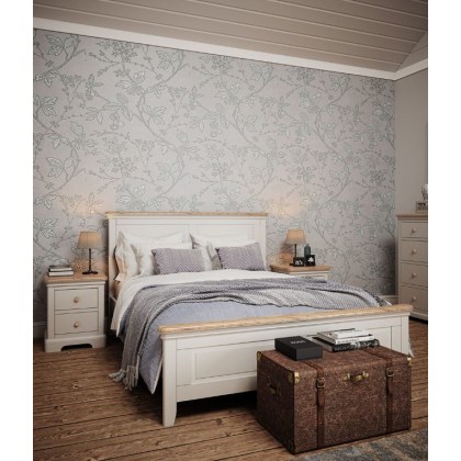 Lingwood Painted High Foot End Bed