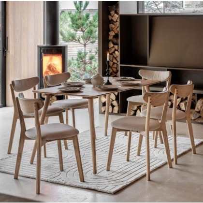 Hatfield Large Dining Table - Natural Oak