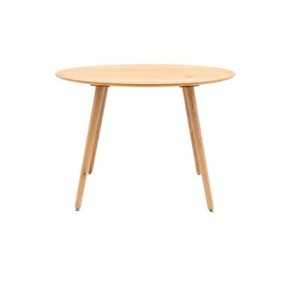 Hatfield Round Dining Table - Natural Oak Hatfield Round Dining Table - Natural Oak