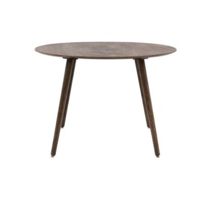 Hatfield Round Dining Table - Smoked Oak Hatfield Round Dining Table - Smoked Oak