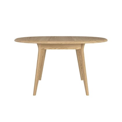 Stockholm Compact Round Extending Dining Table W105-140cm