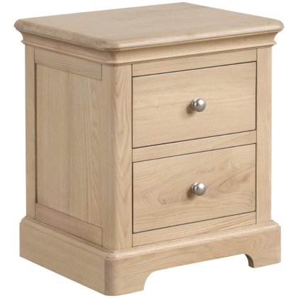 Lingwood Oak 2 Drawer Bedside Lingwood Oak 2 Drawer Bedside