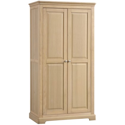 Lingwood Oak All Hanging Double Wardrobe Lingwood Oak All Hanging Double Wardrobe