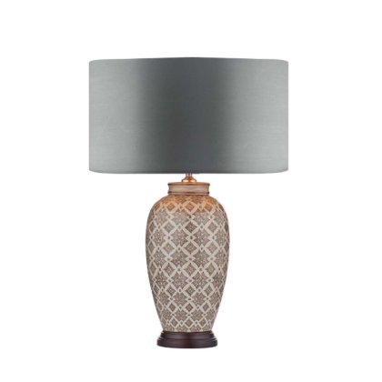 Louise Table Lamp Brown/Cream Base Louise Table Lamp Brown/Cream Base
