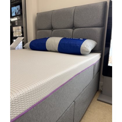 Nectar Mattress with Highrove Epsom Deluxe headboard and Base 4’6 (double) (RRP: £2,331 / NOW: £899)