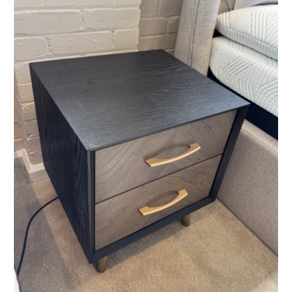 Lisbon 2 Drawer Nightstand (WAS: £374 / NOW: £165)