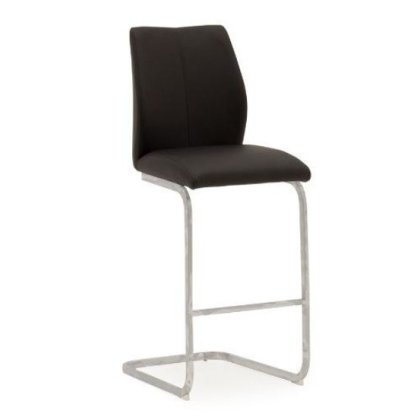 Bari Carter Bar Chair - Black Bari Carter Bar Chair - Black