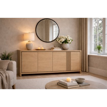 MaxFurn Levanzo 4 Door Sideboard