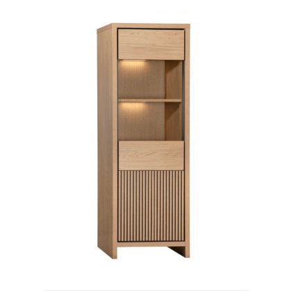 MaxFurn Levanzo Glazed Cabinet (1 Glazed Door / 1 Door) MaxFurn Levanzo Glazed Cabinet (1 Glazed Door / 1 Door)