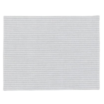 Woven Striped Placemat - Grey (Pack of 4)