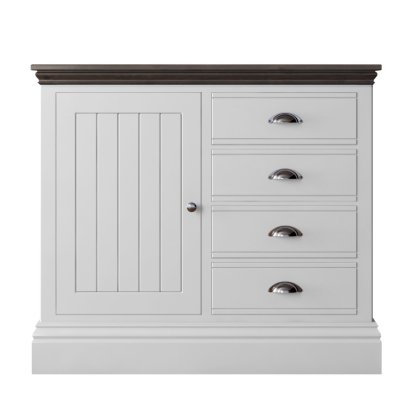 Hill & Hunter New England 1 Door 4 Drawer Sideboard
