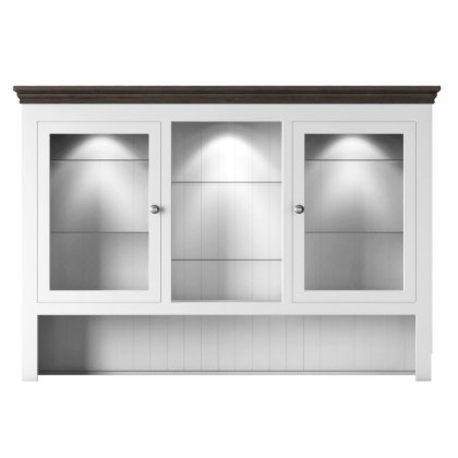 Hill & Hunter New England Medium 2 Glazed Door Dresser Rack
