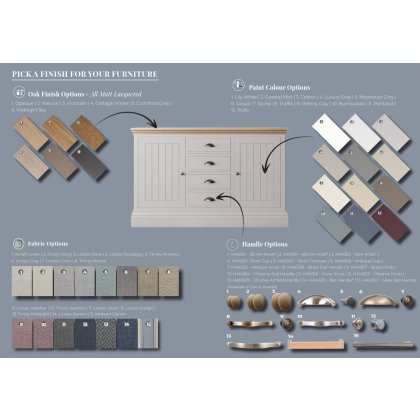 Hill & Hunter New England Corner 2 Glazed Door TV Unit
