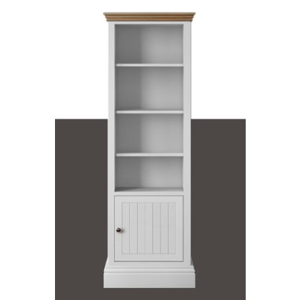 Hill & Hunter New England Narrow Half Panelled Bookcase Hill & Hunter New England Narrow Half Panelled Bookcase