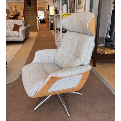 FlexLux Clement Recliner & Footstall (WAS: £2,391 / NOW: £1,099)