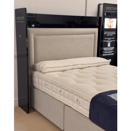 Hypnos Dunsmore King Divan Set, Mattress, Headboard & Base (WAS: £4,349 / NOW: £1,599)
