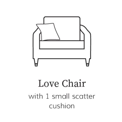 David Gundry Hoxton Love Chair David Gundry Hoxton Love Chair