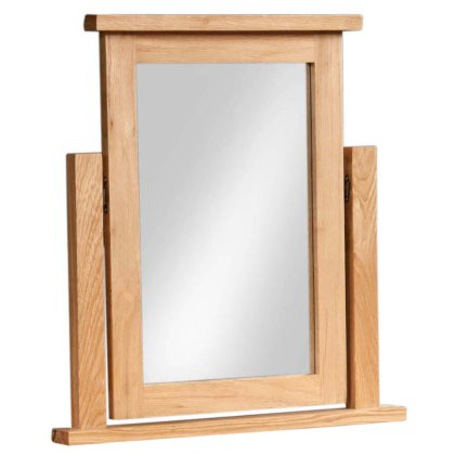 Dallow Oak Single Vanity Mirror Dallow Oak Single Vanity Mirror