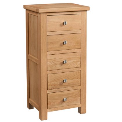 Dallow Oak 5 Drawer Wellington Dallow Oak 5 Drawer Wellington