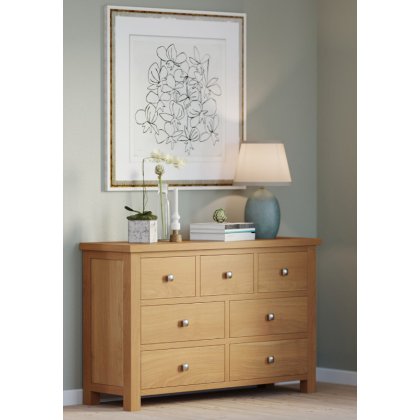 Dallow Oak 3 Over 4 Chest