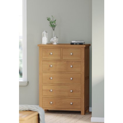 Dallow Oak 2 + 4 Chest