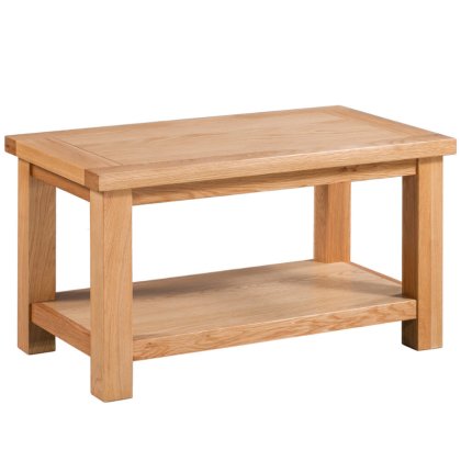 Dallow Oak Small Coffee Table with Shelf Dallow Oak Small Coffee Table with Shelf
