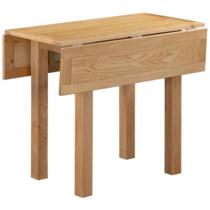 Dallow Oak Square Drop Leaf Dining Table