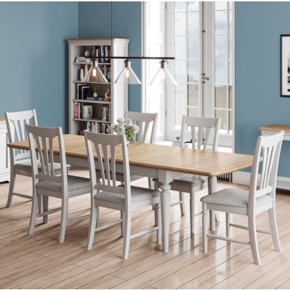 Lingwood Painted Large Extending Dining Table