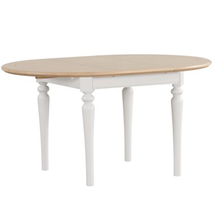 Lingwood Painted Round Extending Dining Table 110-150 Lingwood Painted Round Extending Dining Table 110-150