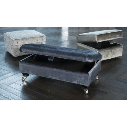 Alexander Legged Ottoman Footstool