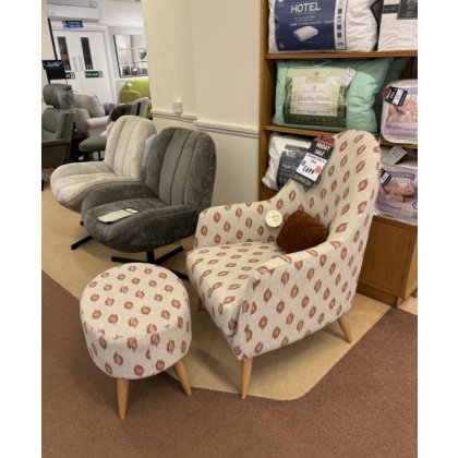 Fama Miranda Chair & Stool (WAS: £1,251 / NOW: £699)