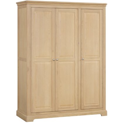 Lingwood Oak Triple Wardrobe