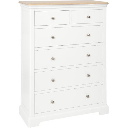 Lingwood Painted White 2 Over 4 Chest