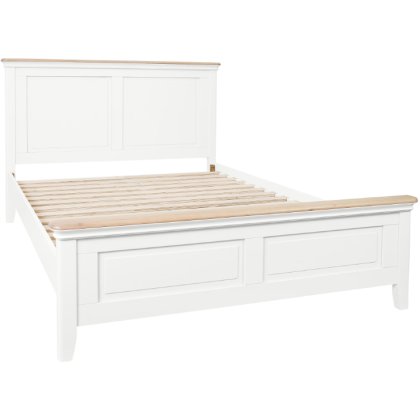 Lingwood Painted White Super King Panelled Bed Frame Lingwood Painted White Super King Panelled Bed Frame