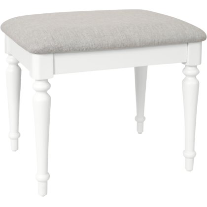 Lingwood Painted White Dressing Table Stool